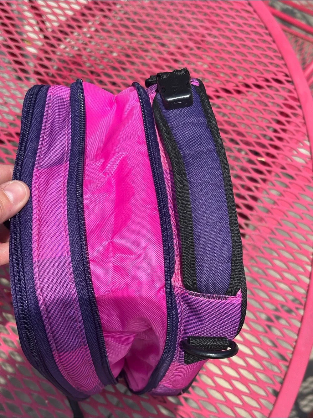 Arcticzone Pink & Purple Plaid Insulated Lunchbox
